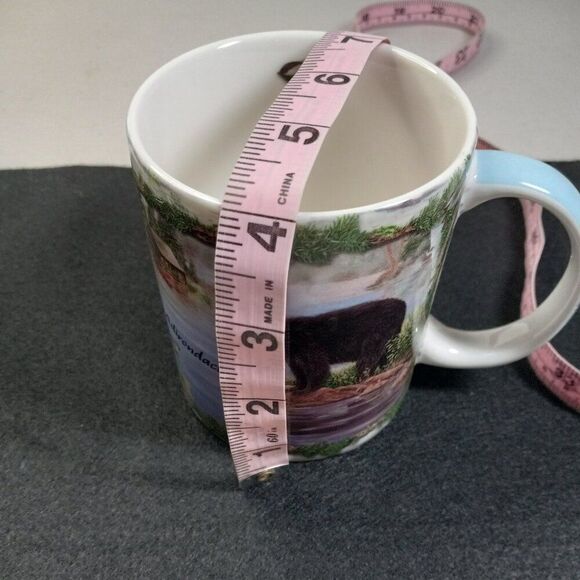 Adirondack Bear Chick a DeeCabin Mug Countrycore Cottagecore Grandmacore Kitsch - Picture 7 of 7